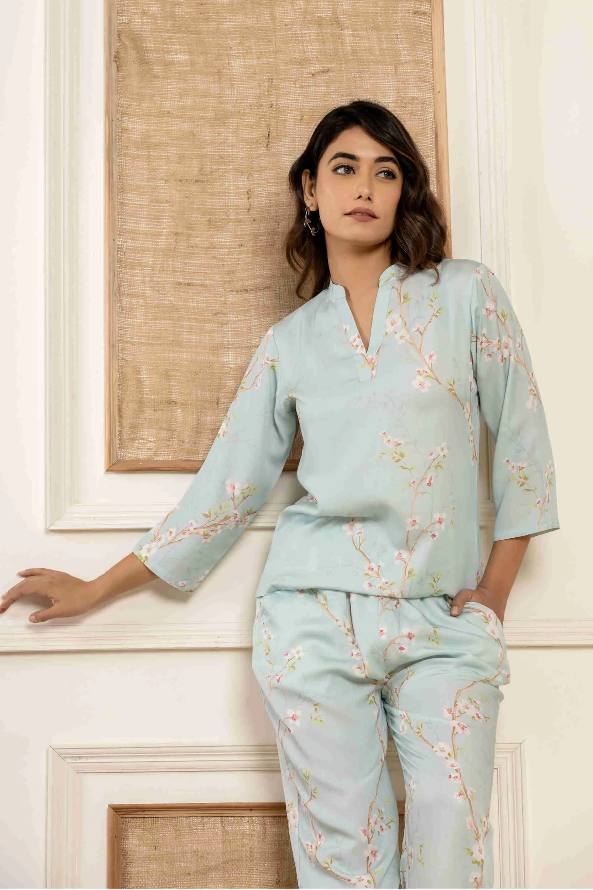 100% Tencel Fabric Floral Dreams Women's Sleepwear