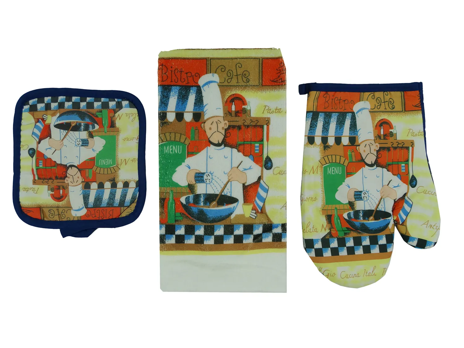 76217109, Home Beauty 3pc Kitchen Towel Set