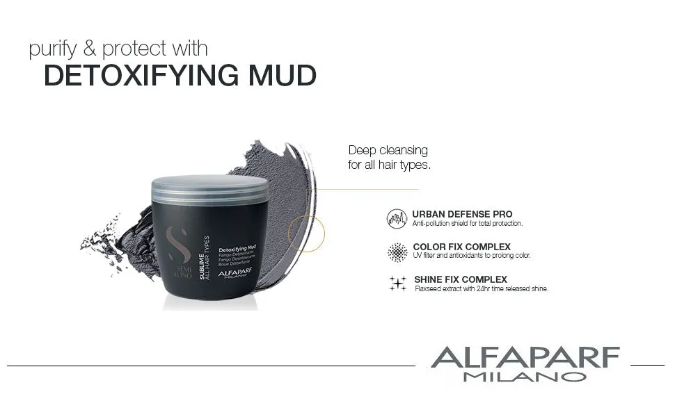 Alfaparf Milano Semi Dilino Sublime Detoxifying Mud 500ml