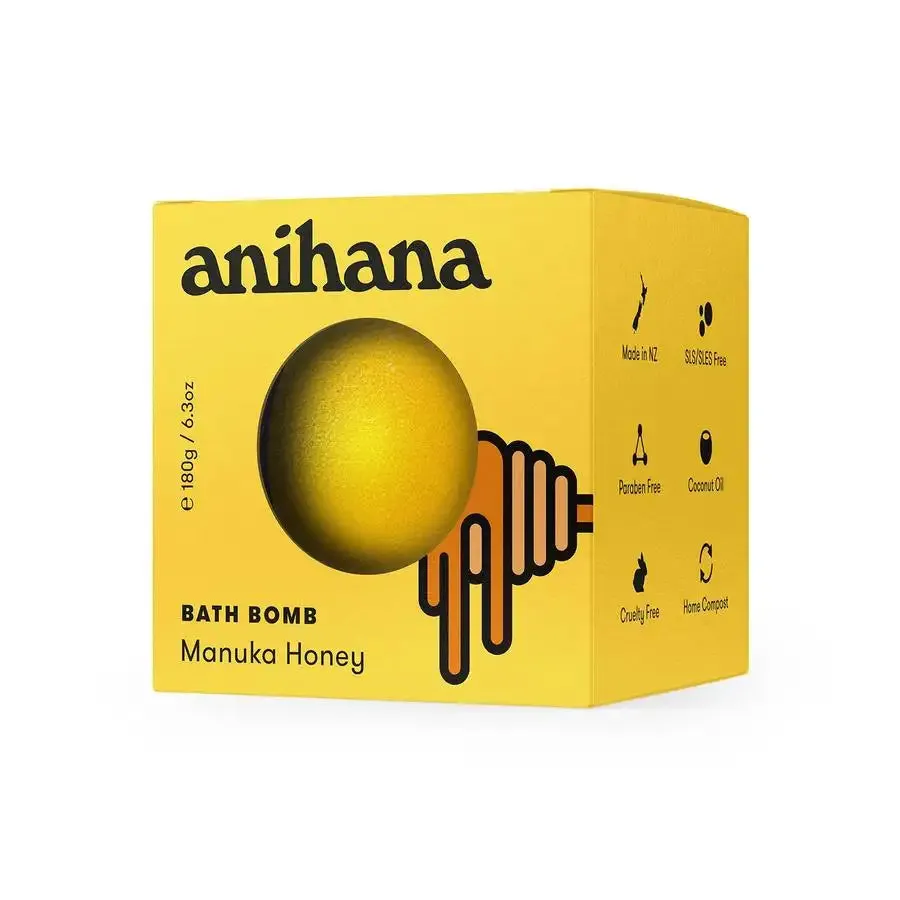 Anihana - Manuka Honey Bath Bomb - 180g