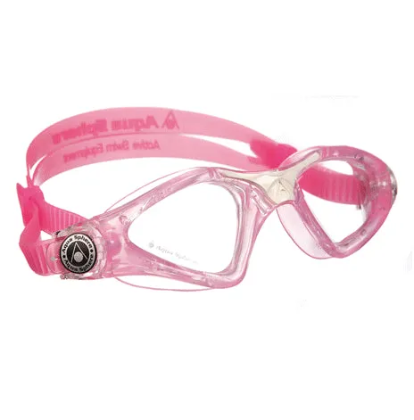 Aqua Sphere Goggle - Kayenne Jr. Clear Lens - Pink/White