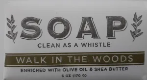 Bar Soap-Walk In The Woods- Clean As A Whistle-6oz