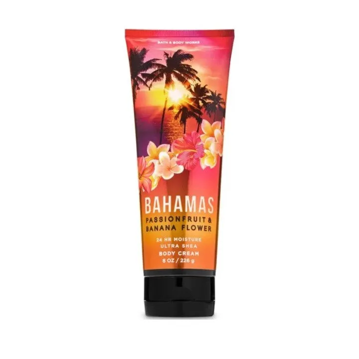 Bath & Body Works Passion fruit Banana Flower Body Cream 236Ml