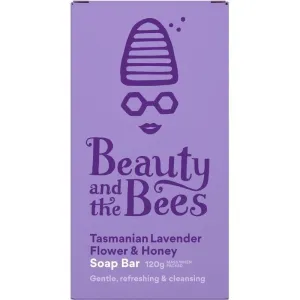 Beauty & the Bees Real Soap Bar 120g - Tasmanian Lavender & Honey