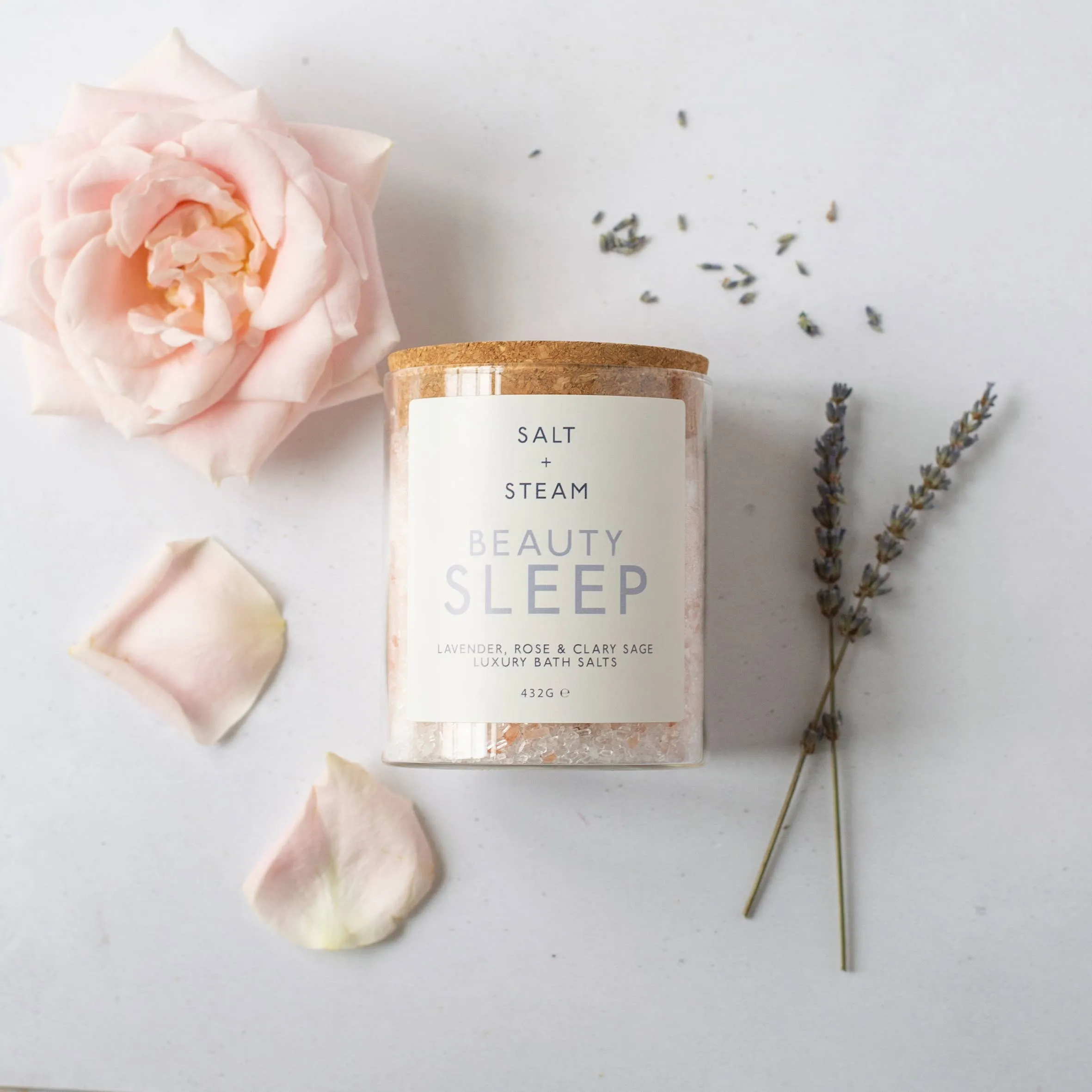 Beauty Sleep - Lavender & Rose Bath Salts