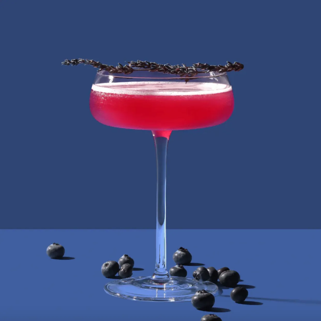 Blueberry Lavender Lemon Drop Cocktail   Mocktail Mix