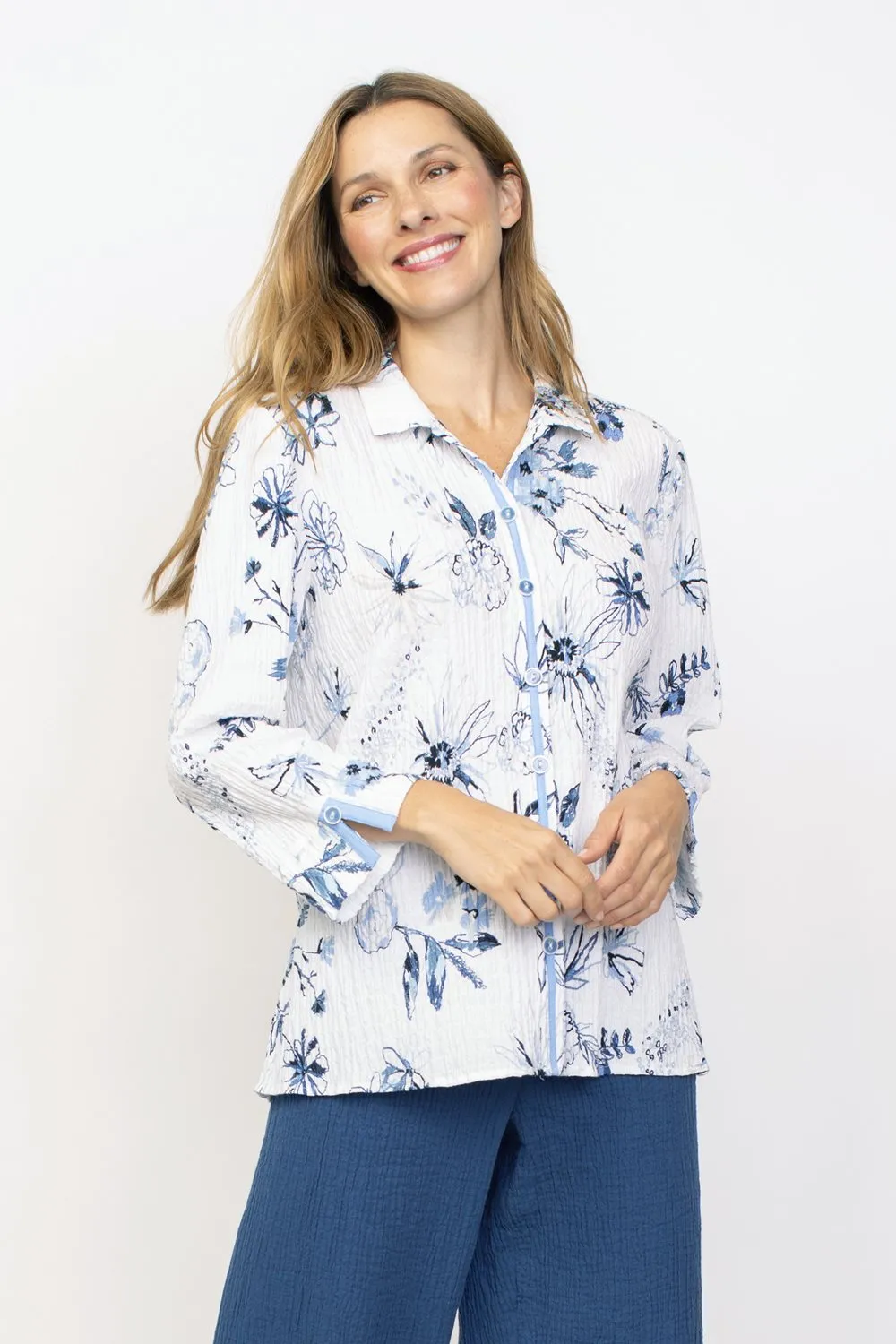 Botanical Bliss Shaped Shirt