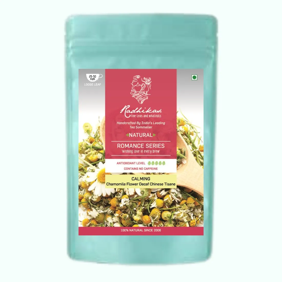 Calming Chamomile Flower Decaf Chinese Tisane