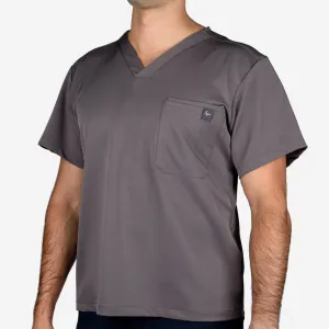 Charcoal Mens Melon Scrubs Top