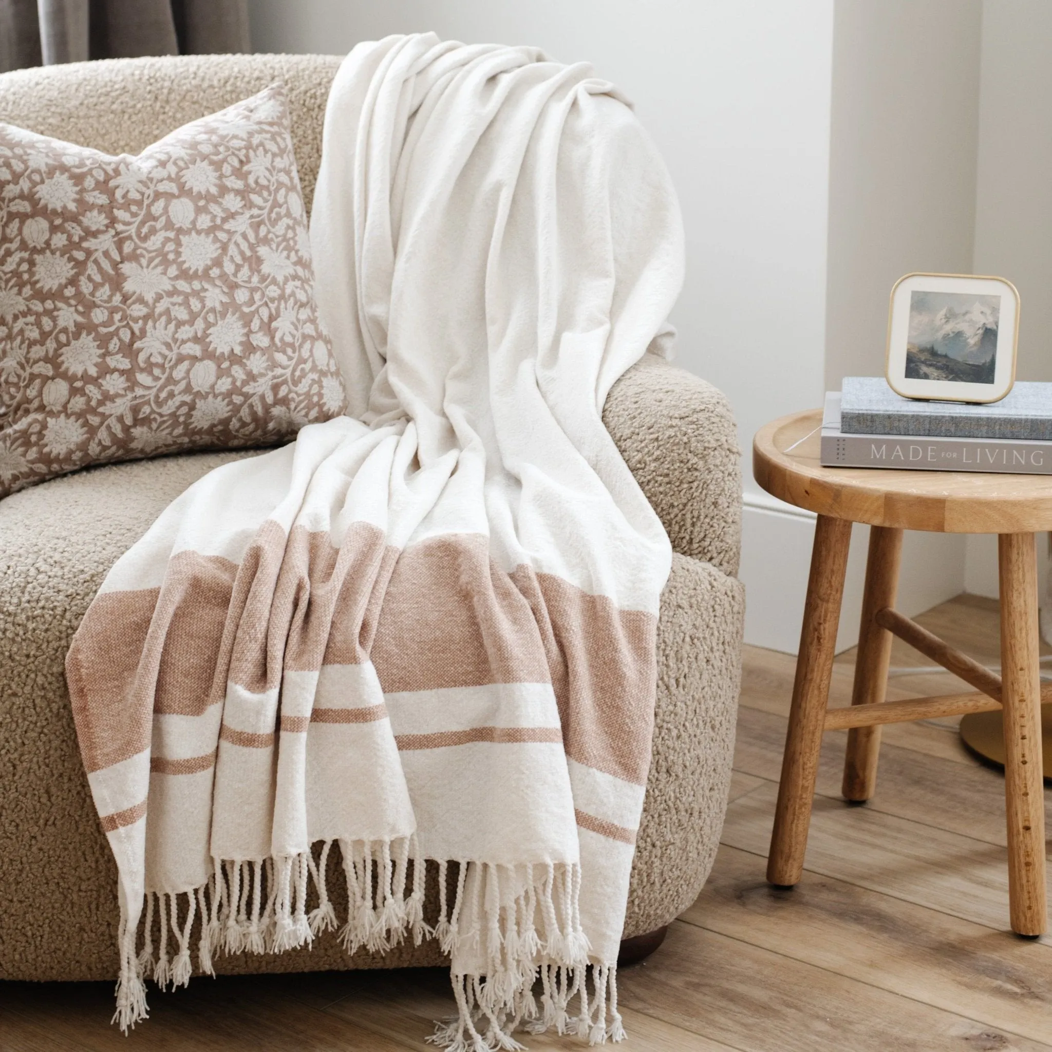 CHENILLE FRINGE XL THROW BLANKETS