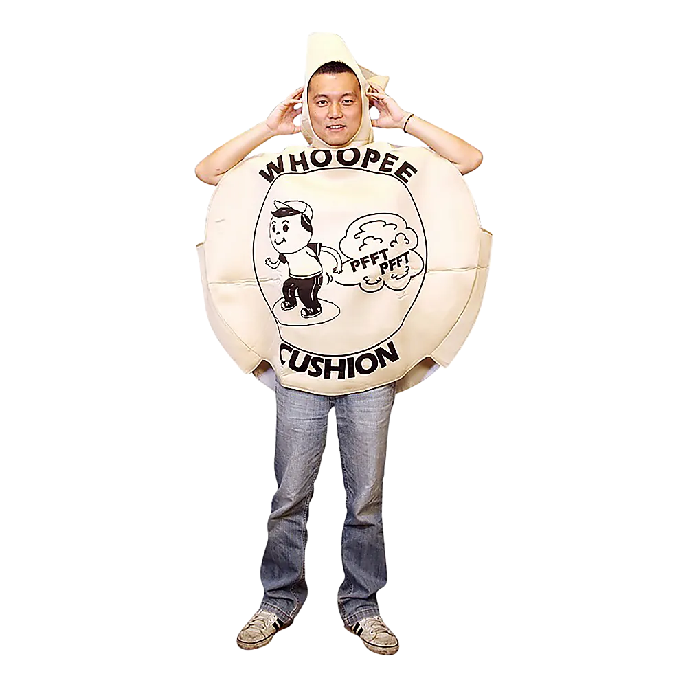 Comfortable, Fun Whoopie Cushion Adult Costume