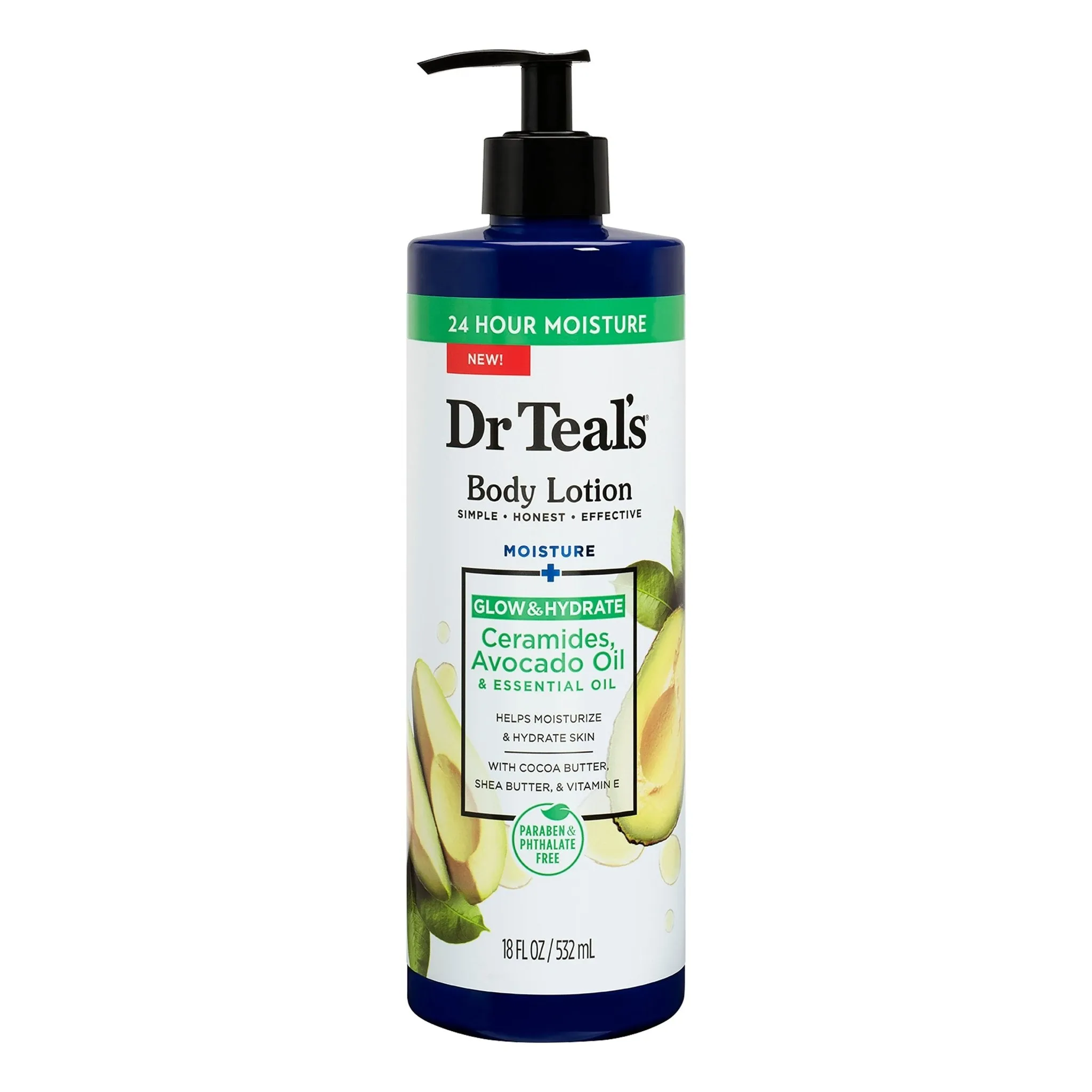 Dr Teal's Glow & Hydrating Ceramide Body Lotion 532Ml