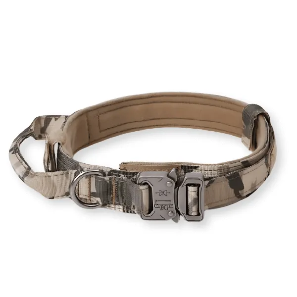 Durable Tactical Dog Collar & Leash