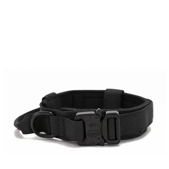 Durable Tactical Dog Collar & Leash