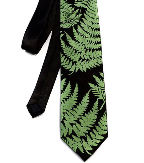 Fern Silk Necktie