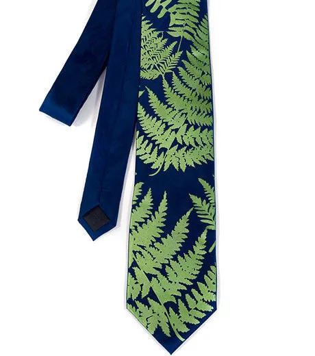 Fern Silk Necktie