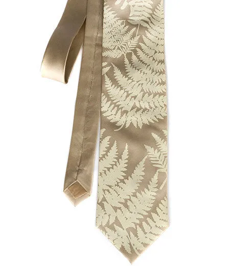 Fern Silk Necktie