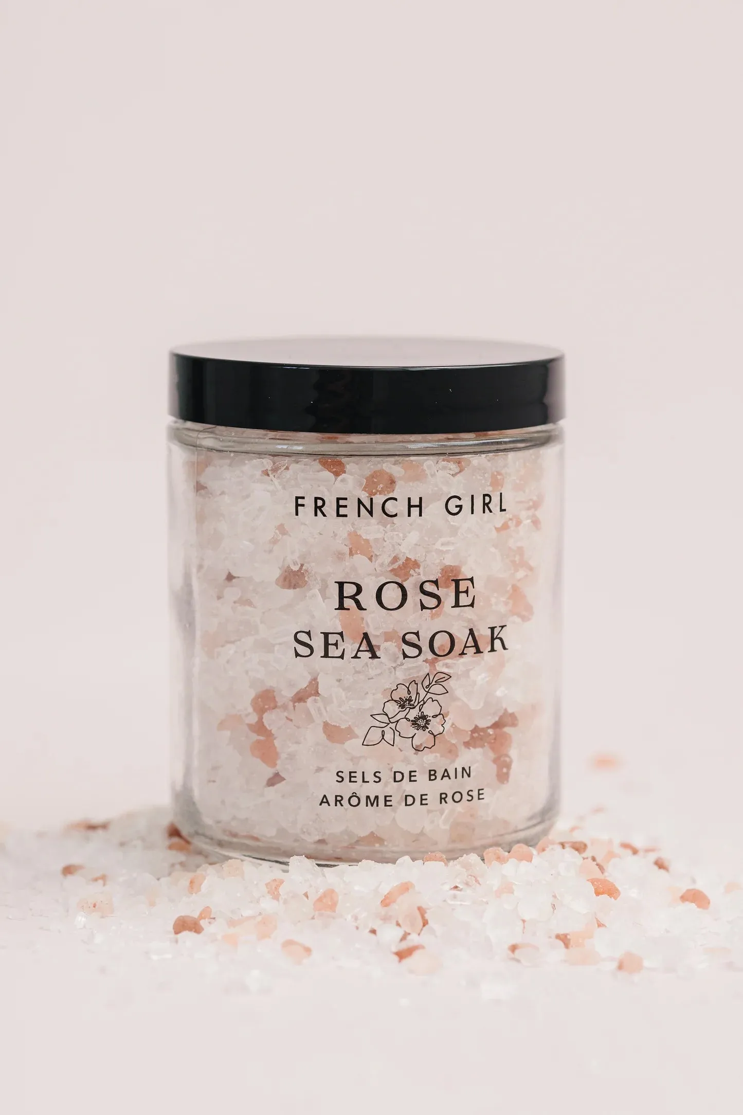 FRENCH GIRL ROSE SEA SOAK RELAXING BATH SALTS 283g