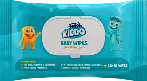 Fresh Kiddo Baby Wipes 70 Pcs