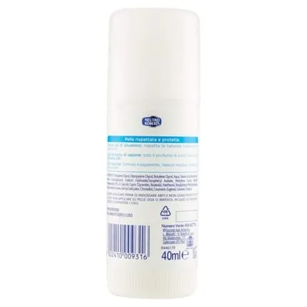 Gentle deodorant stick 40ml, Neutro Roberts