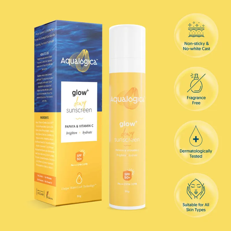 Glow  Dewy Sunscreen - 50g