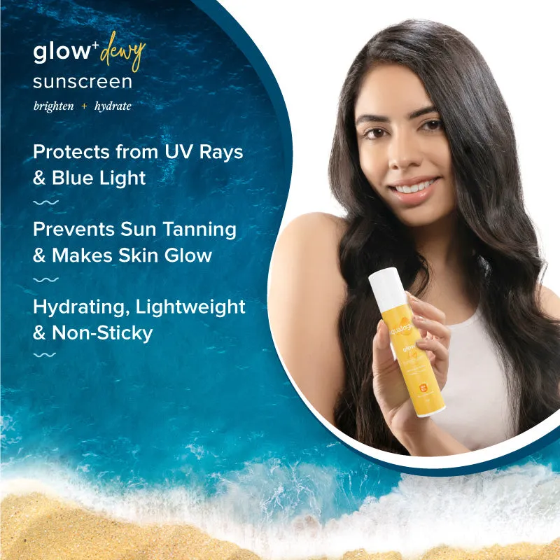 Glow  Dewy Sunscreen - 50g