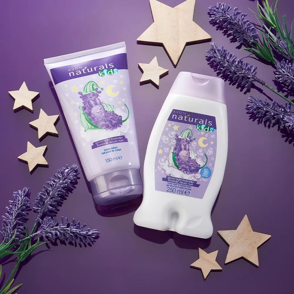 Good Night Lavender Body Wash & Bubble Bath - 250ml