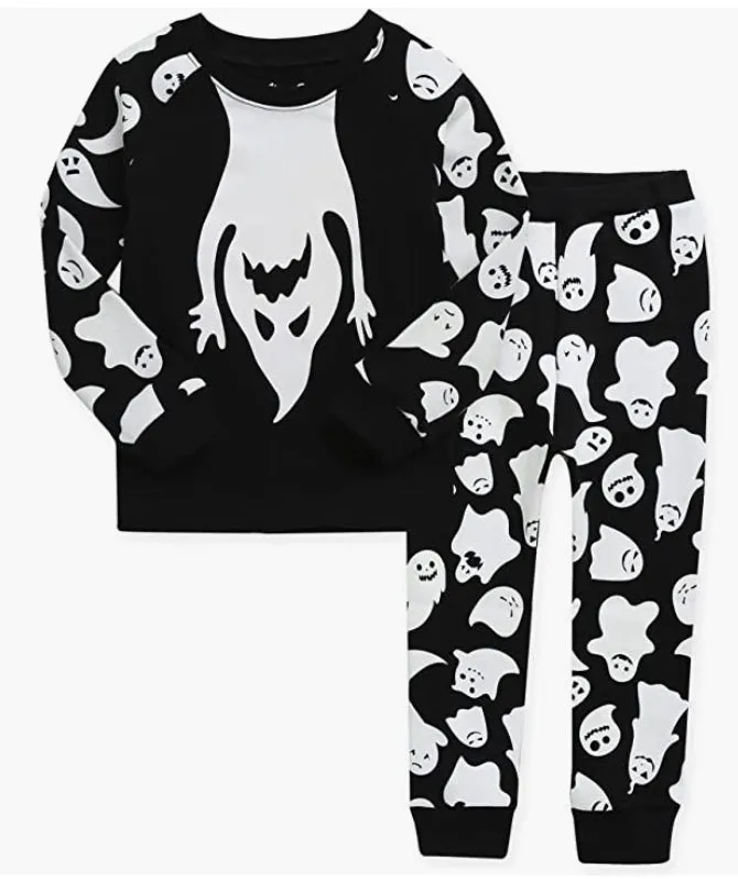 Halloween King Ghost Long Sleeve Pajama