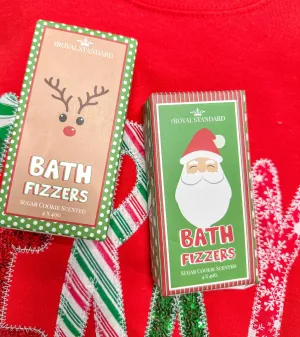 Holiday Bath Fizzers