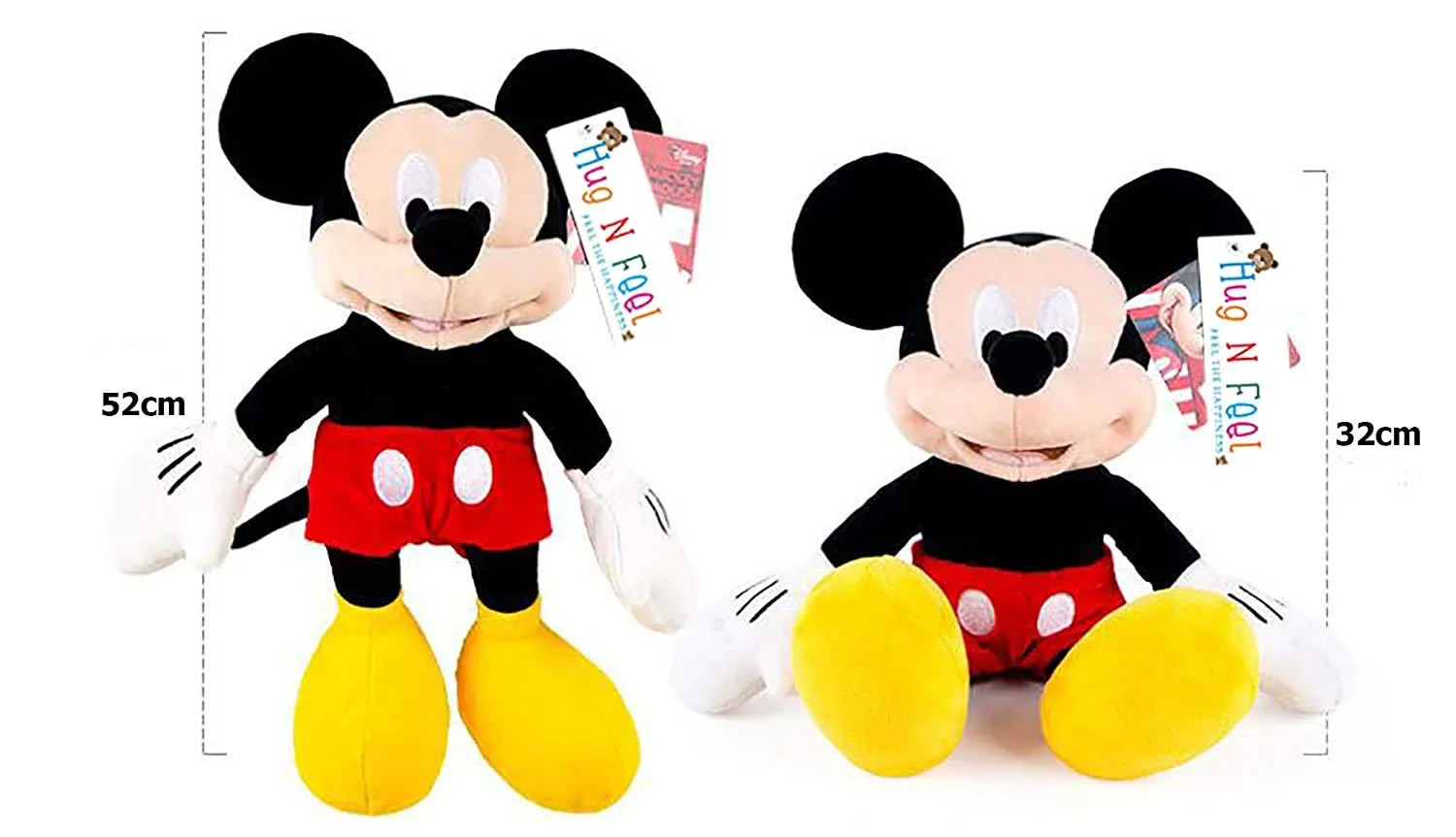 HUG 'n' FEEL SOFT TOYS Mouse, Soft Toys, Baby Toys, Kids Toy, Toy for Girl, Birthday Gift for Girl Plush & Stuffed Toys