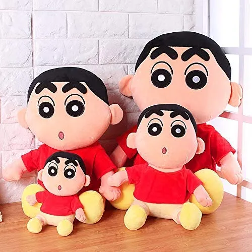 HUG 'n' FEEL SOFT TOYS Shinchan for Kids Soft Toys Birthday Valentines Birthday Gift Girlfriend Daughter Girls car showpieces Home Decoration 32 cm Smalllovely Toy Figure