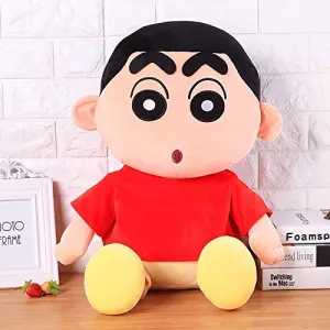 HUG 'n' FEEL SOFT TOYS Shinchan for Kids Soft Toys Birthday Valentines Birthday Gift Girlfriend Daughter Girls car showpieces Home Decoration 32 cm Smalllovely Toy Figure