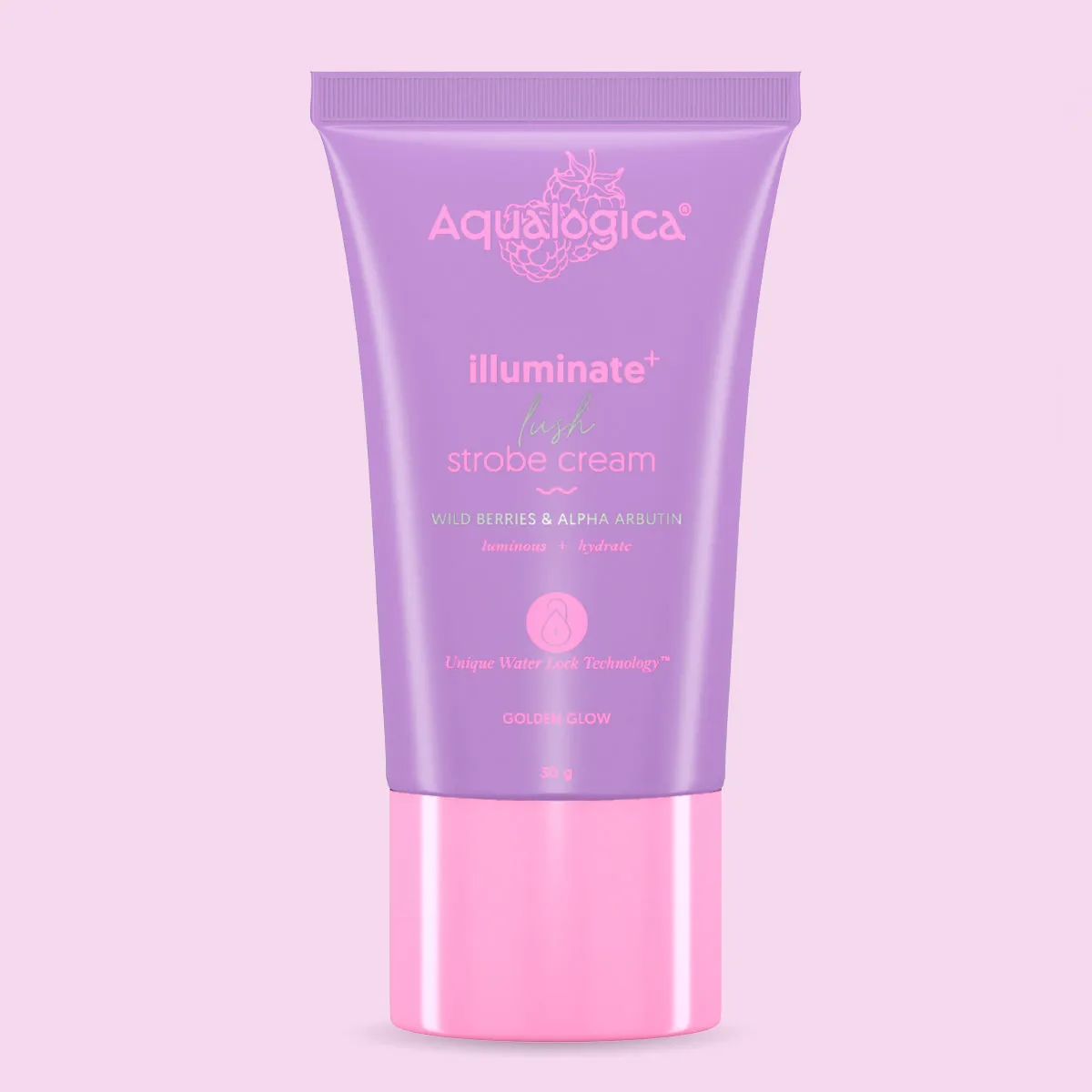 Illuminate  Lush Strobe Cream with Wild Berries & Alpha Arbutin for Instant HD Glow - 30g