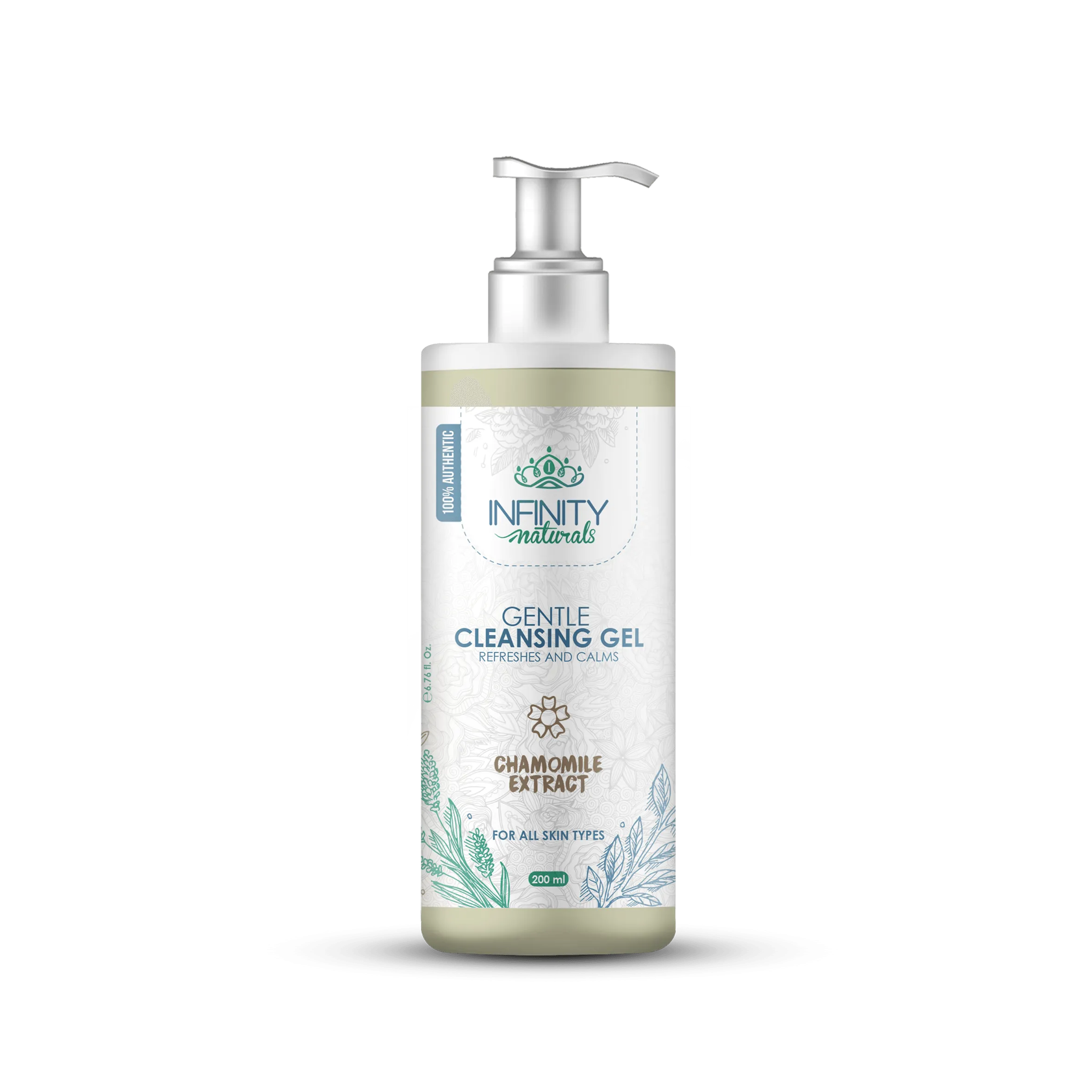 Infinity Naturals Gentle Cleansing Gel Chamomile Extract ( All Skin Type )