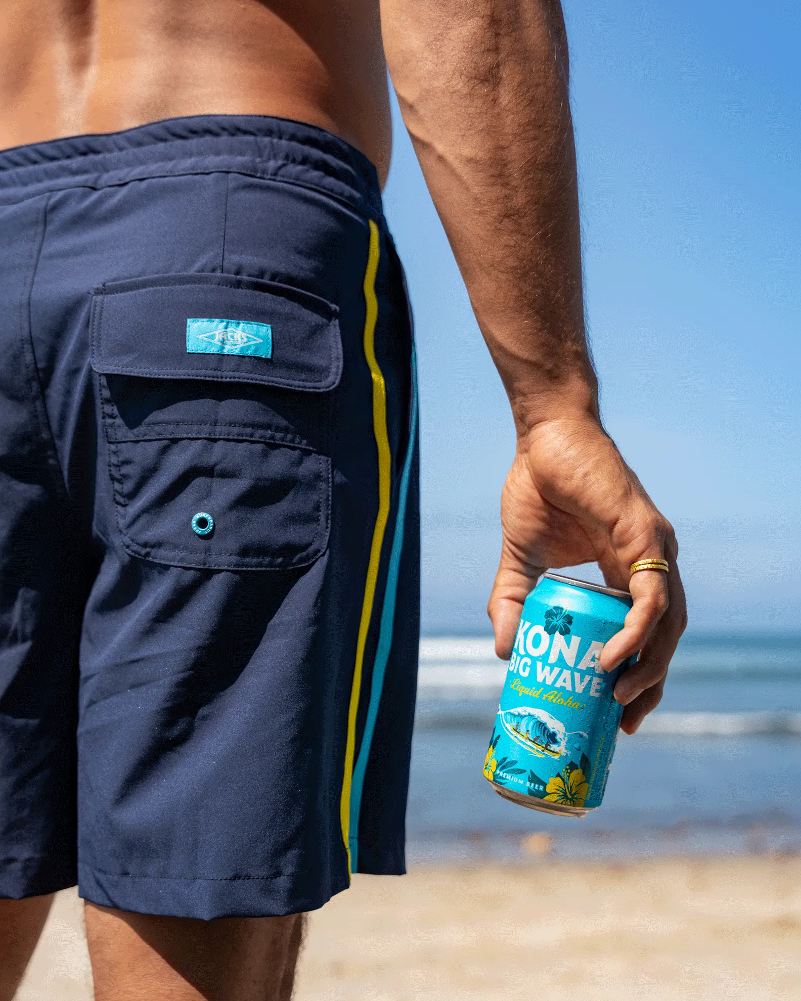 Kona x Jack's "Liquid Aloha" 18" Boardshorts