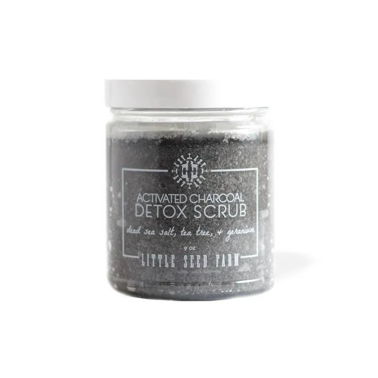 Little Seed Farm - Charcoal Detox Salt Scrub