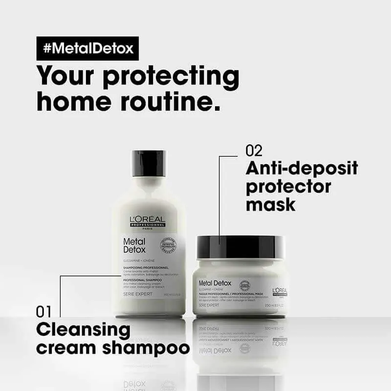 L’Oréal Professionnel Metal Detox Anti-Metal Cleansing Cream Shampoo