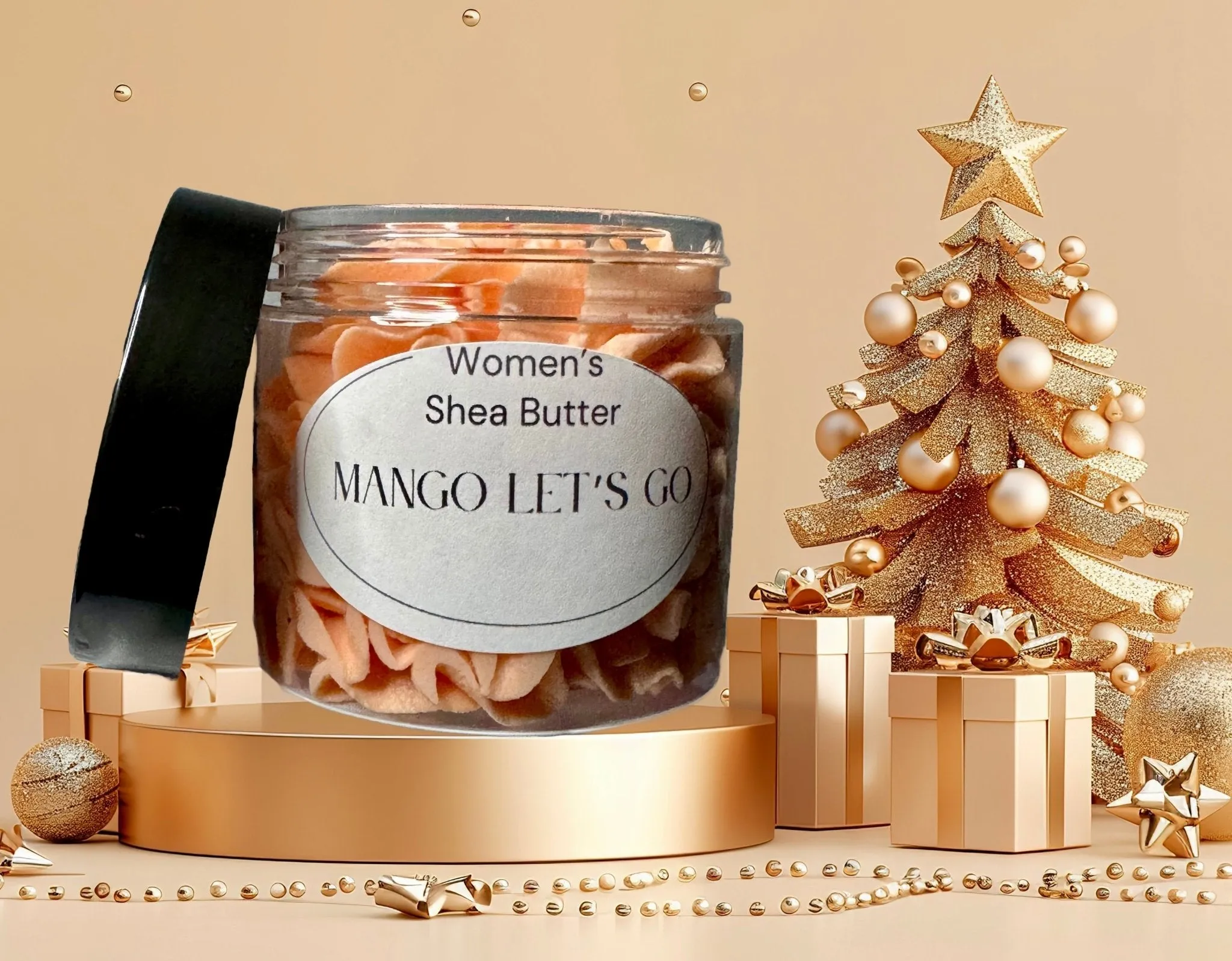 “Mango Let’s Go” Scented Shea Butter