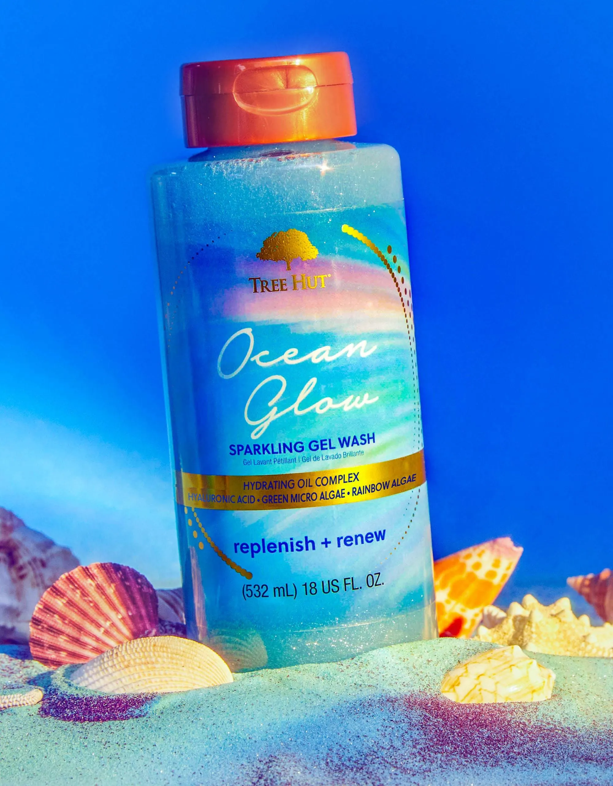 ocean glow foaming gel wash