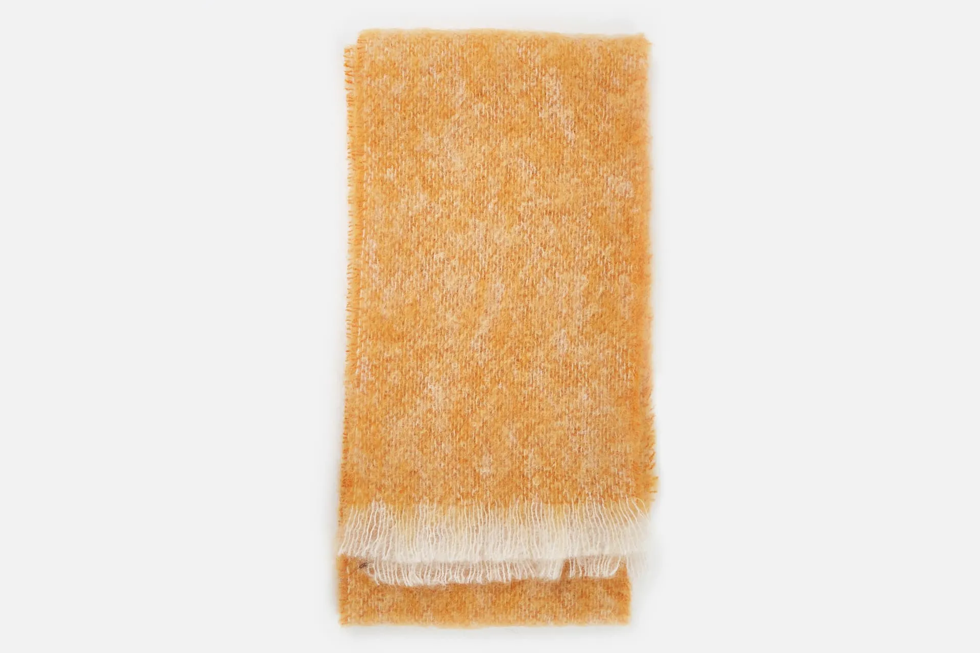 Ochre Mooneen Mohair Scarf