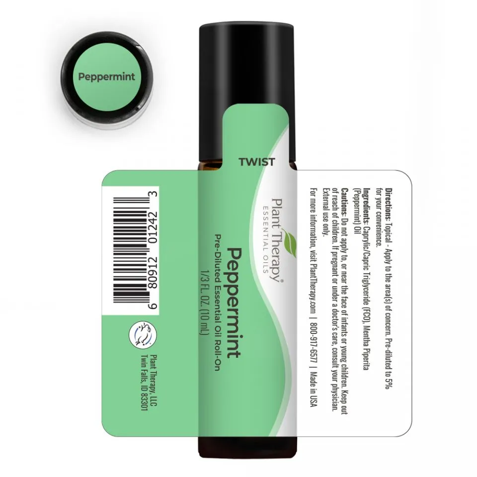 Peppermint Essential Oil Roll-On