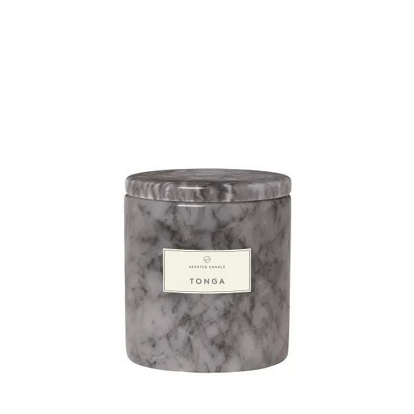 Scented Candle With Marble Container