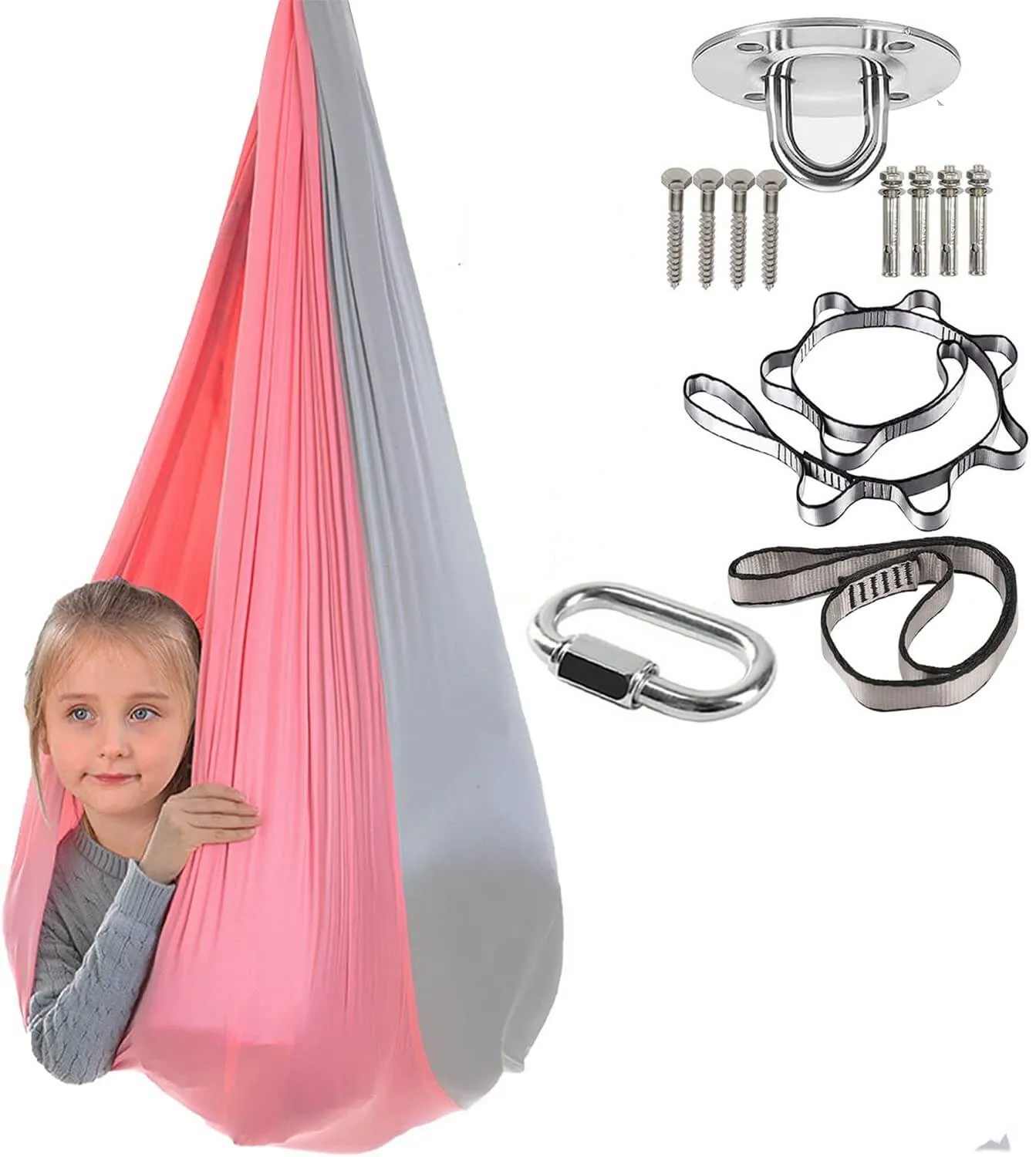 SensoryHarbor™- Double-Layer Sensory Joy Swing for Sensory Processing Needs