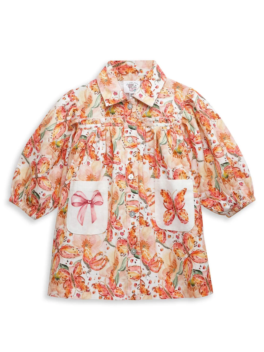 SHIRT DRESS -BUTTERFLY