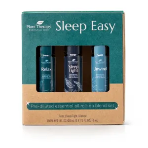 Sleep Easy Essential Oil Blend Roll On Set