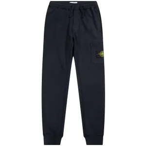 Stone Island Navy Cuffed Sweatpants