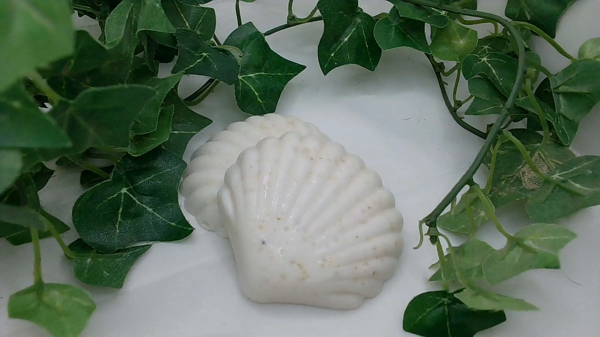 Tea Tree Sage Peppermint Oatmeal Shell Soap