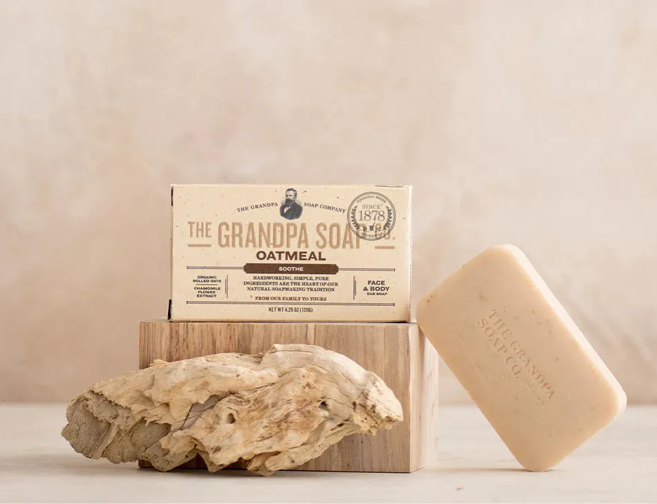 The Grandpa Soap Co.  Oatmeal Bar Soap