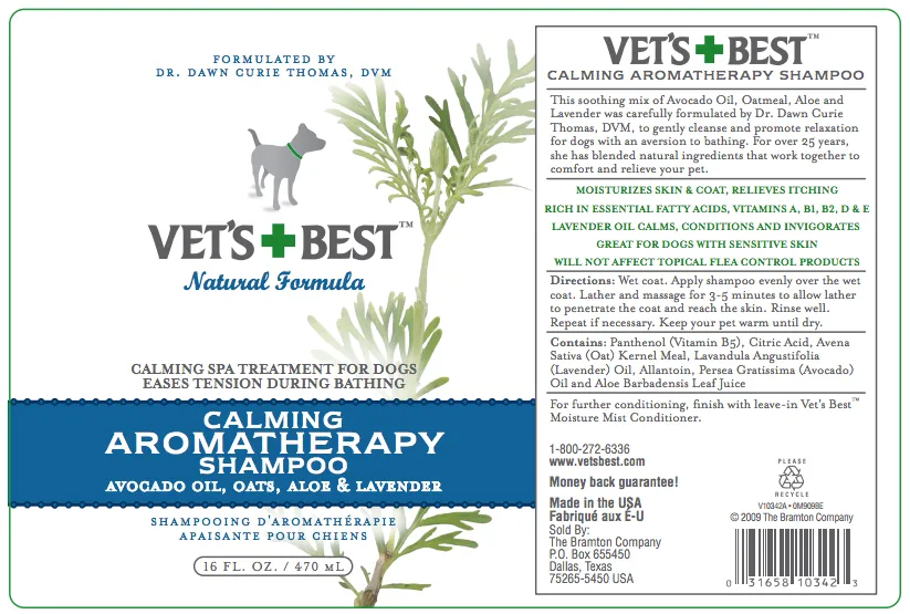 Vet's Best Calming Aromatherapy Shampoo (Spa Range)