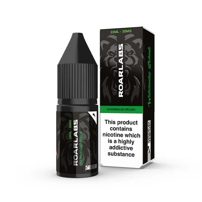 Watermelon Splash 10ml Nic Salt E-Liquid by ROARLABS